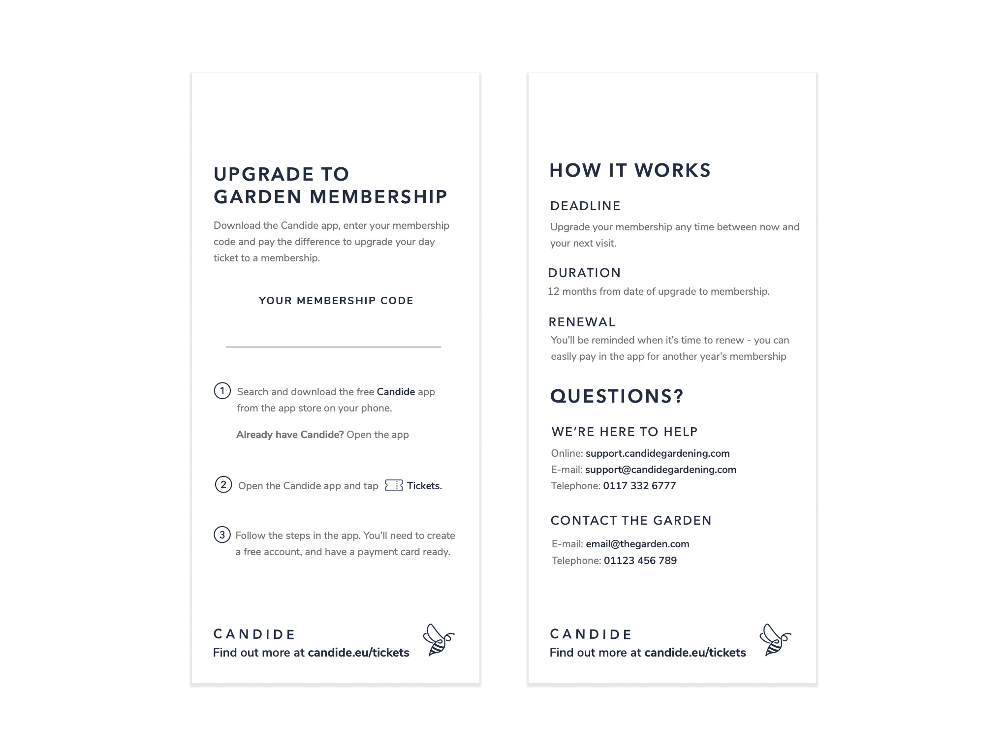 prototype leaflet